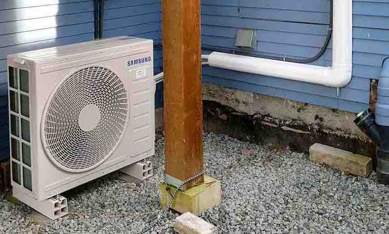ductles heat pump installation Surrey Langley